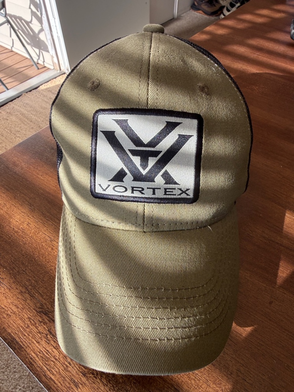 Olive Vortex Trucker Cap